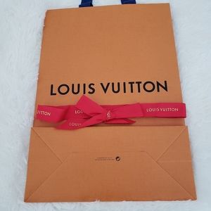 Louis Vuitton Shopping Bag and Ribbon